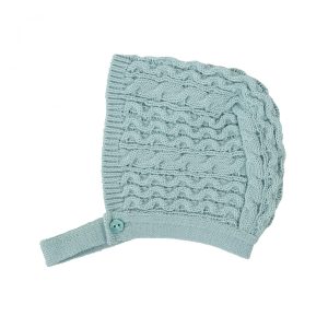 Conjunto de Pelele + Capota Verde Agua