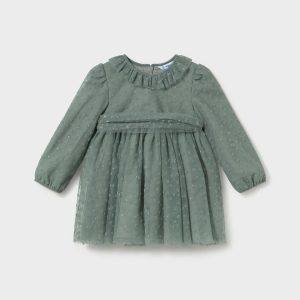 VESTIDO TUL CON GLITTER, MAYORAL