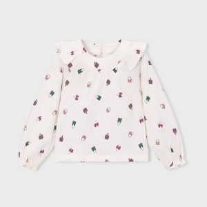 BLUSA BAMBULA ESTAMPADA. MAYORAL